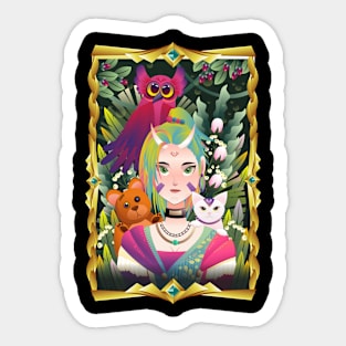 The Sweet Forest Queen Sticker